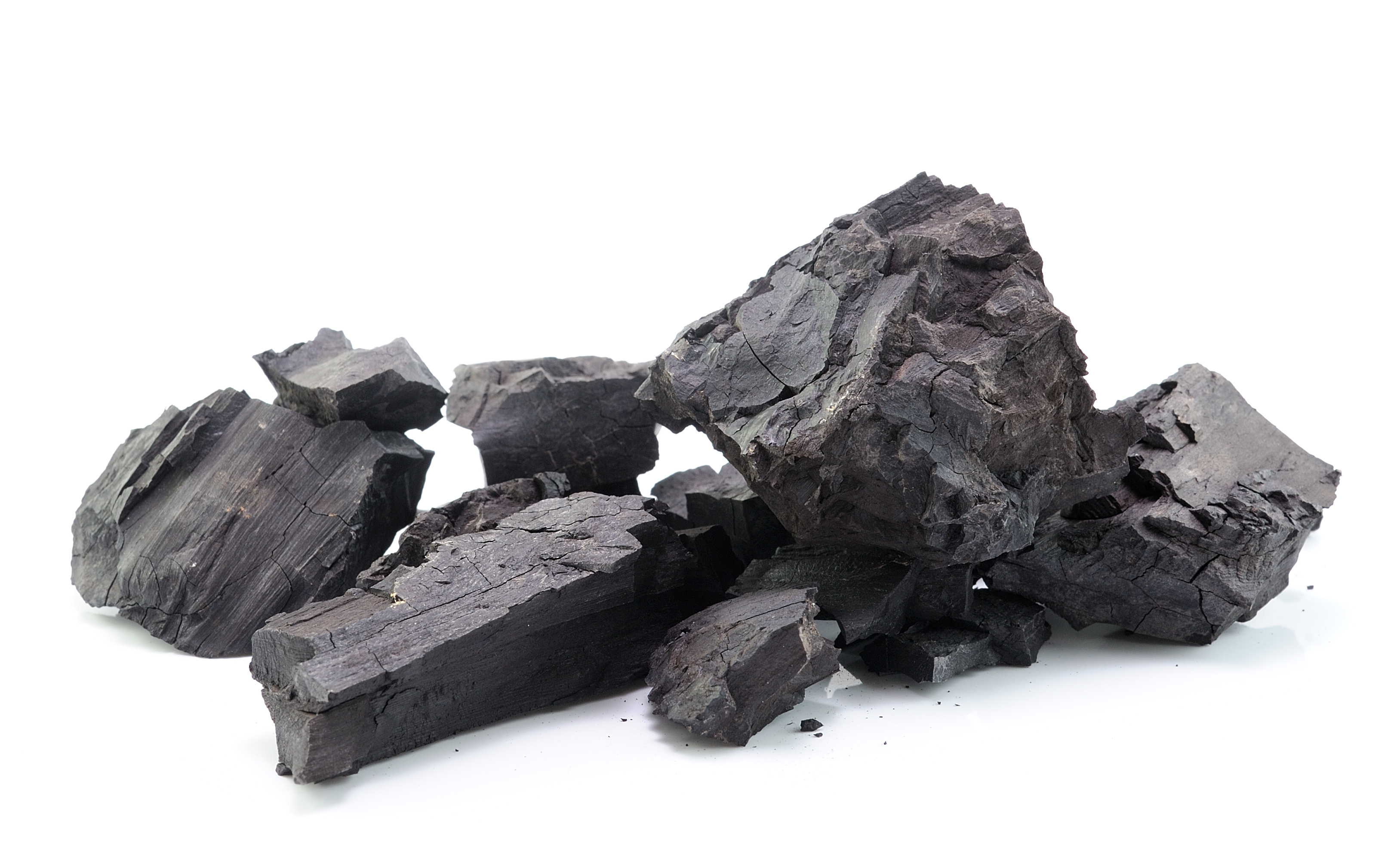 pile of raw coal